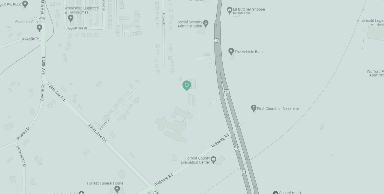 directions and map to Pine Grove Behavioral Health