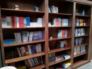 books in store at Pine Grove Behavioral Health center